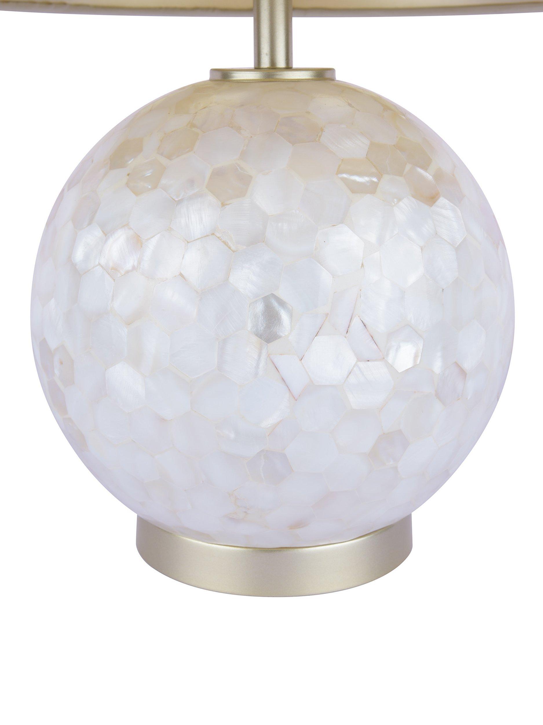 Laura Ashley Mathern table lamp with mother of pearl - British product