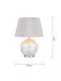 Laura Ashley Mathern table lamp with mother of pearl - British product