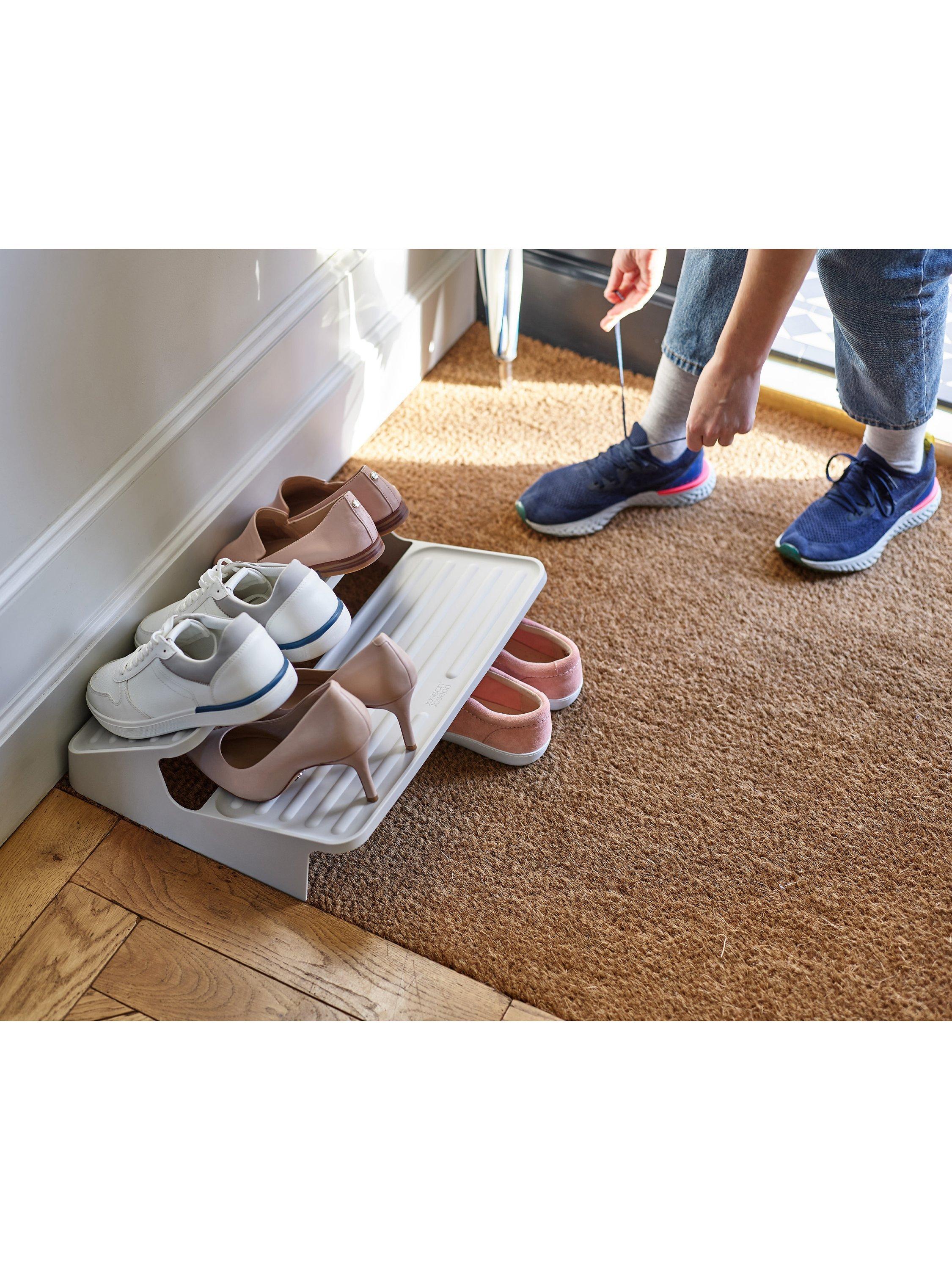Joseph Joseph compact shoe rack shell large (British brand)