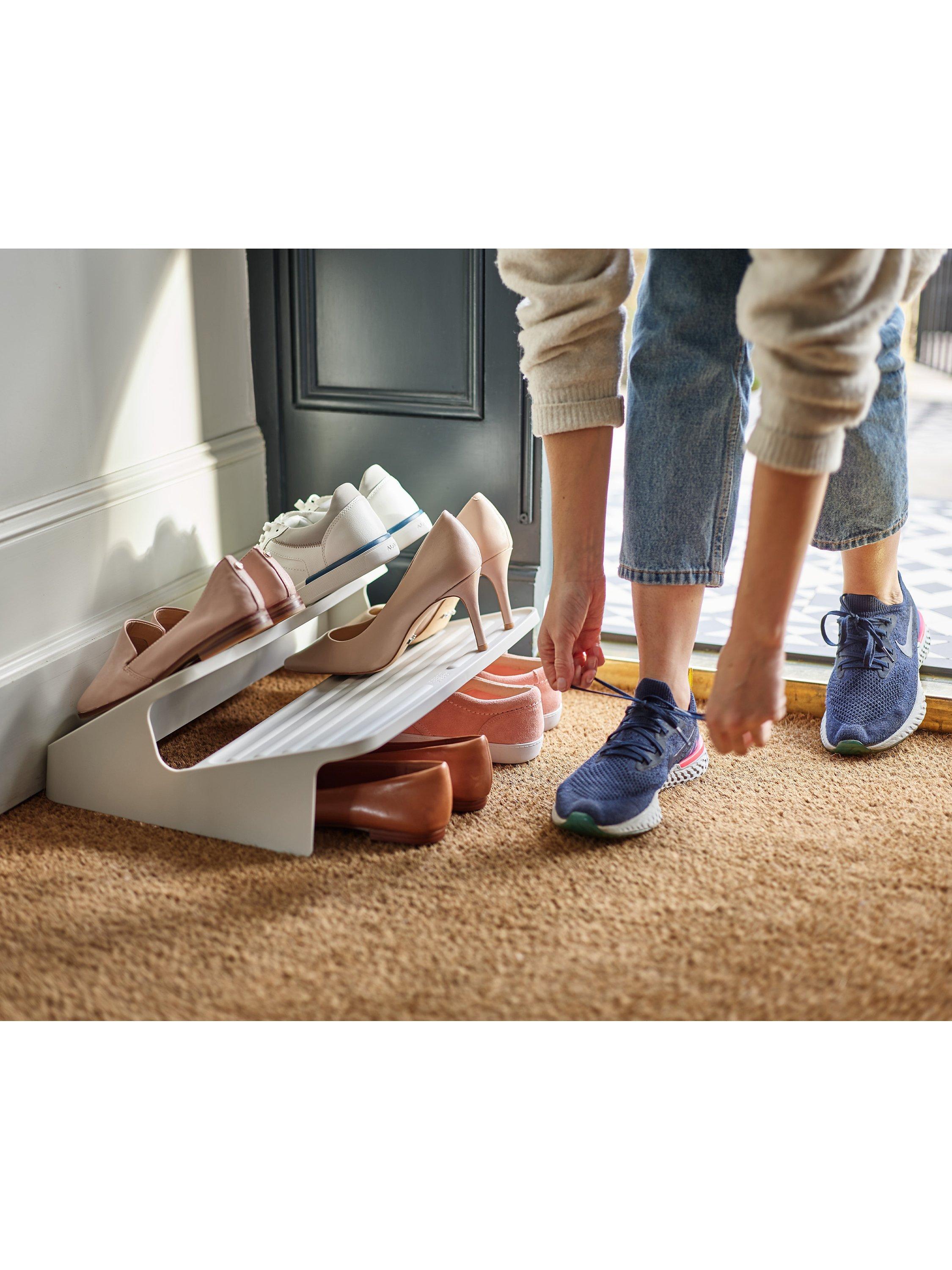 Joseph Joseph compact shoe rack shell large (British brand)