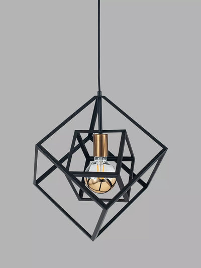 John Lewis Pacific Alessio Pendant Ceiling Light, Black- Buy online at McGrocer
