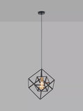 Pacific Alessio pendant ceiling light black matte, imported from the UK