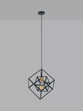 Pacific Alessio pendant ceiling light black matte, imported from the UK