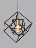 Pacific Alessio pendant ceiling light black matte, imported from the UK