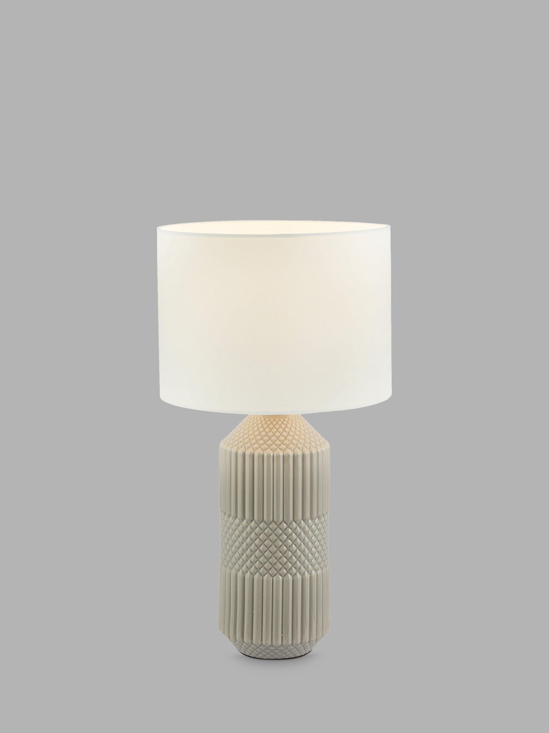 Pacific Meribel ceramic table lamp grey - British product