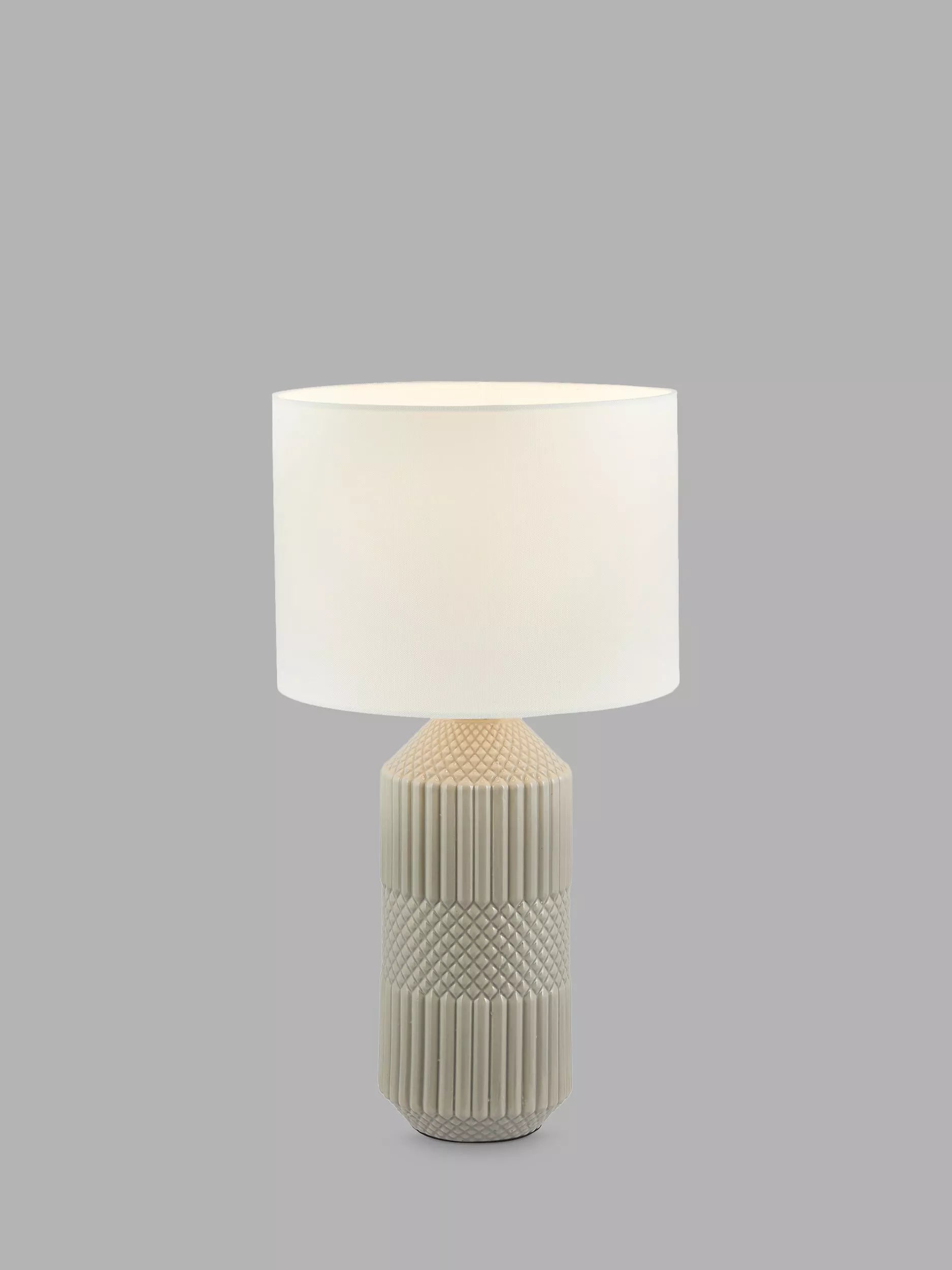 Pacific Meribel ceramic table lamp grey - British product