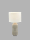 Pacific Meribel ceramic table lamp grey - British product