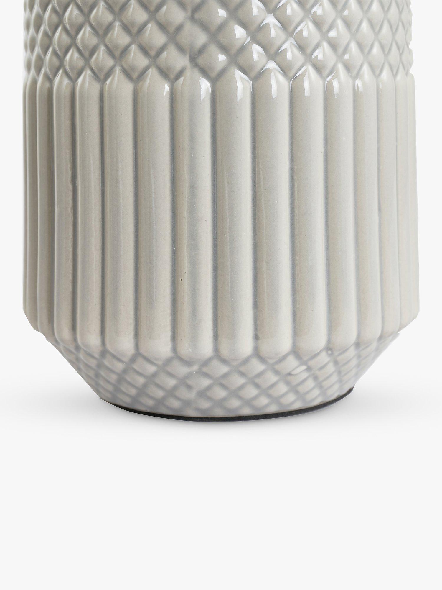 Pacific Meribel ceramic table lamp grey - British product