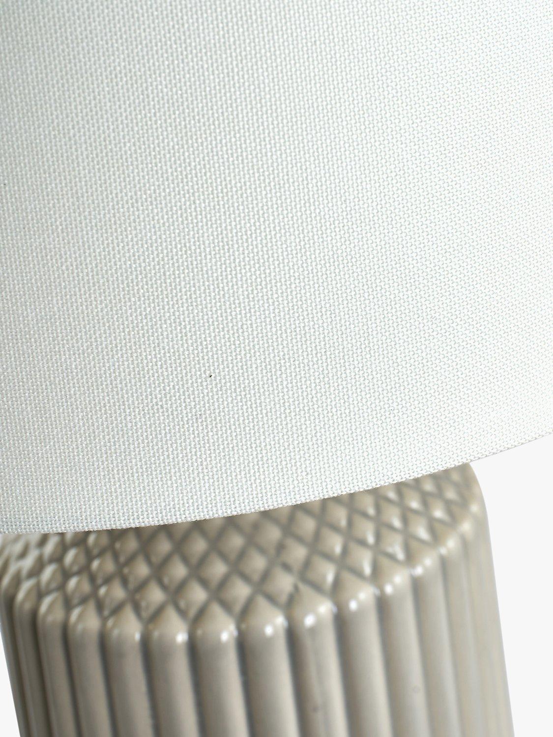 Pacific Meribel ceramic table lamp grey - British product