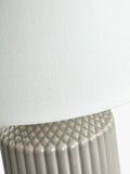 Pacific Meribel ceramic table lamp grey - British product
