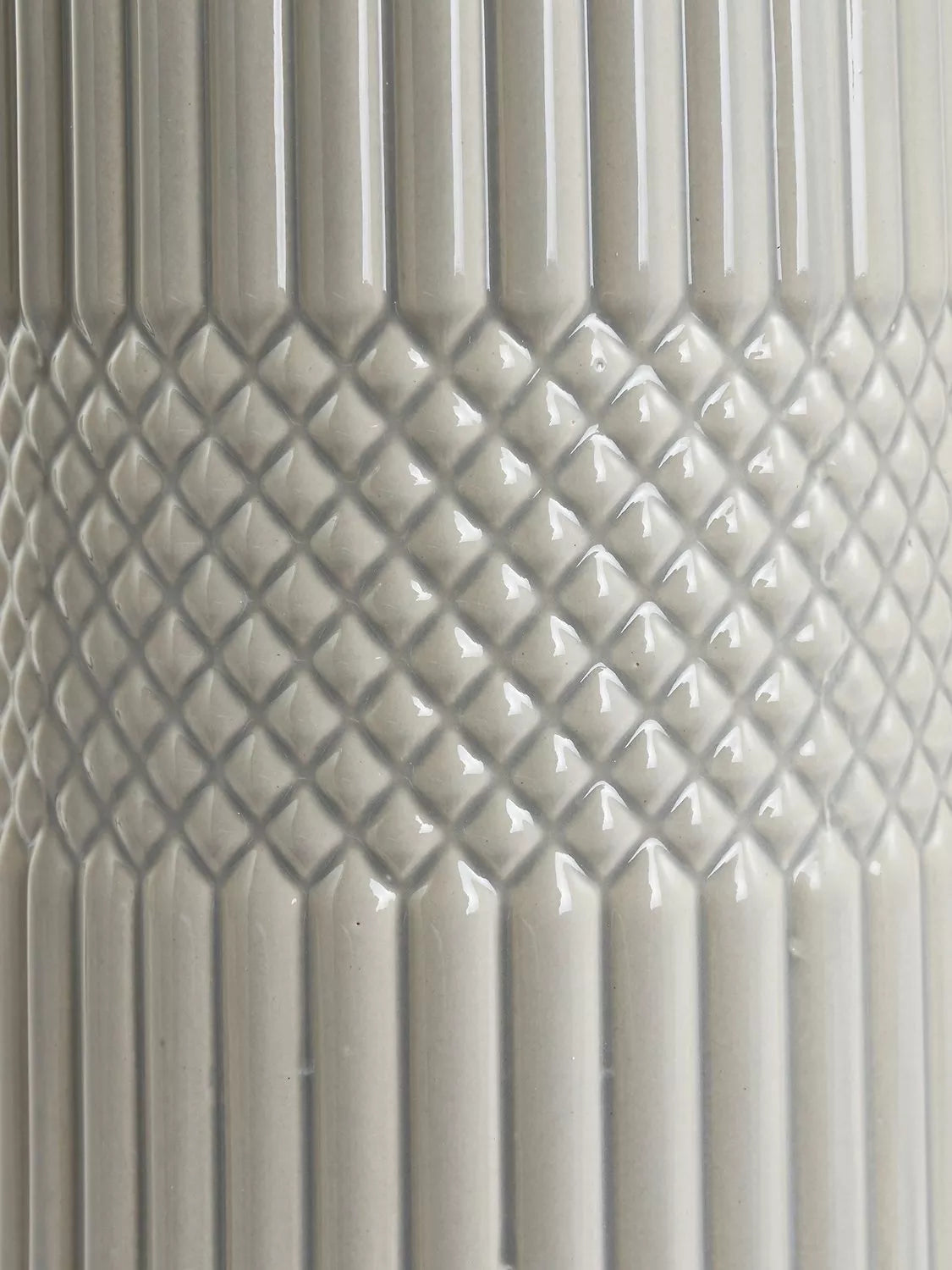 Pacific Meribel ceramic table lamp grey - British product