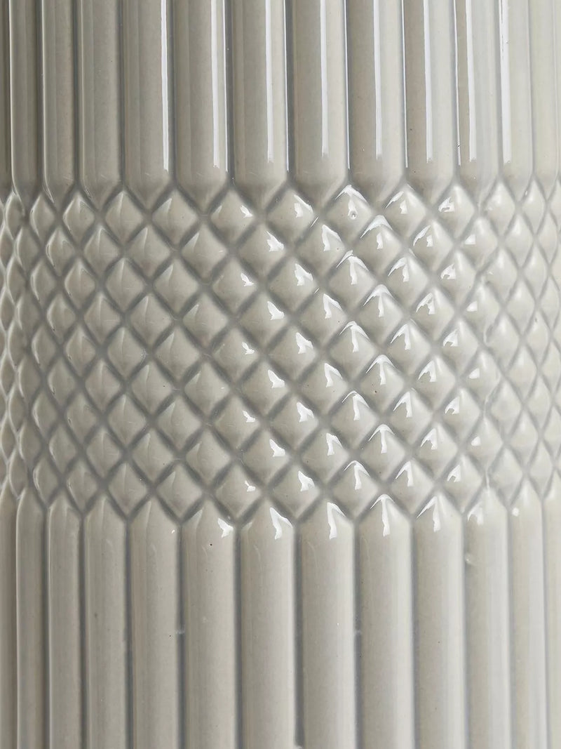 Pacific Meribel ceramic table lamp grey - British product