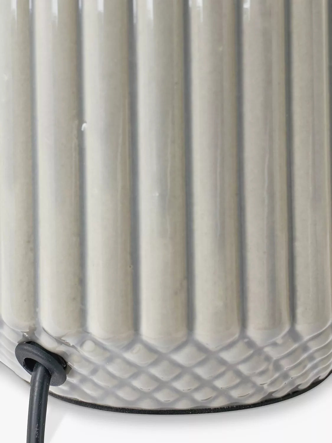 Pacific Meribel ceramic table lamp grey - British product
