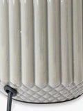 Pacific Meribel ceramic table lamp grey - British product