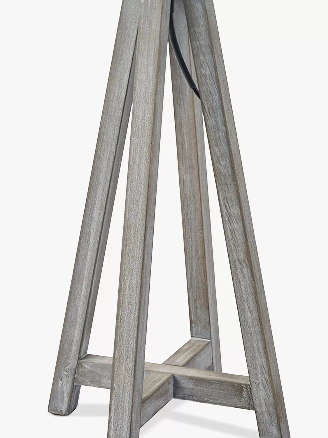 Pacific wooden table lamp grey Whitby, imported from the UK