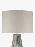 Pacific wooden table lamp grey Whitby, imported from the UK