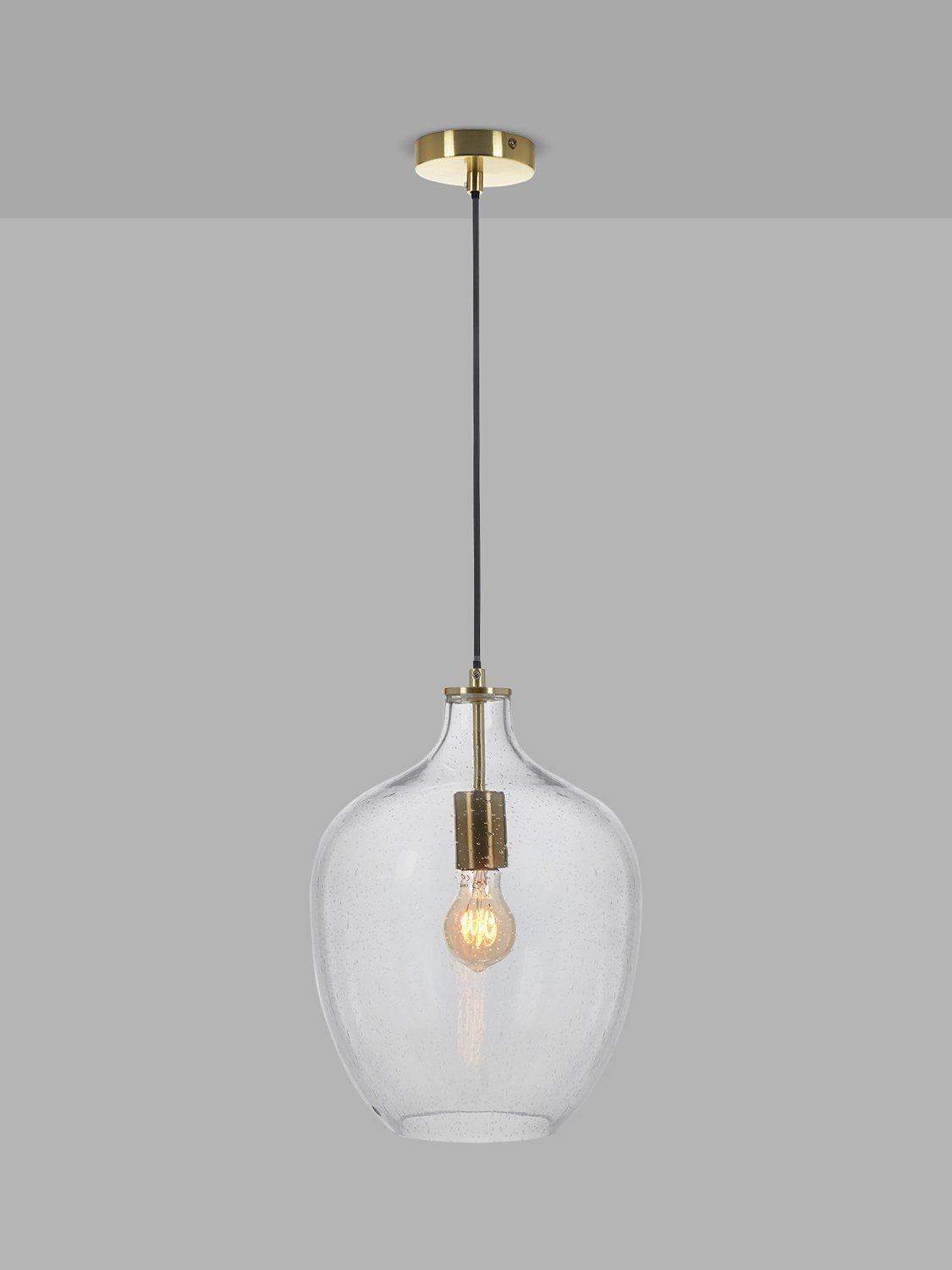 Pacific clear bubble pendant light, imported from the UK