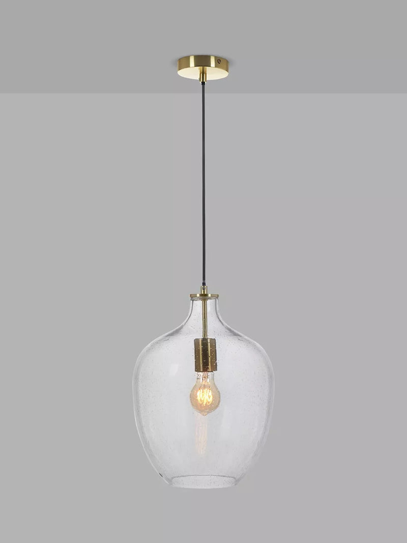 Pacific clear bubble pendant light, imported from the UK