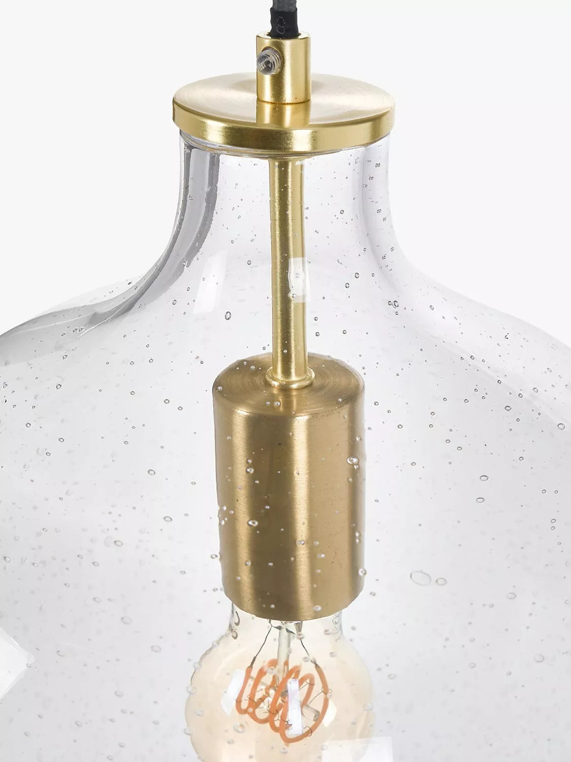 Pacific clear bubble pendant light, imported from the UK