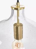 Pacific clear bubble pendant light, imported from the UK