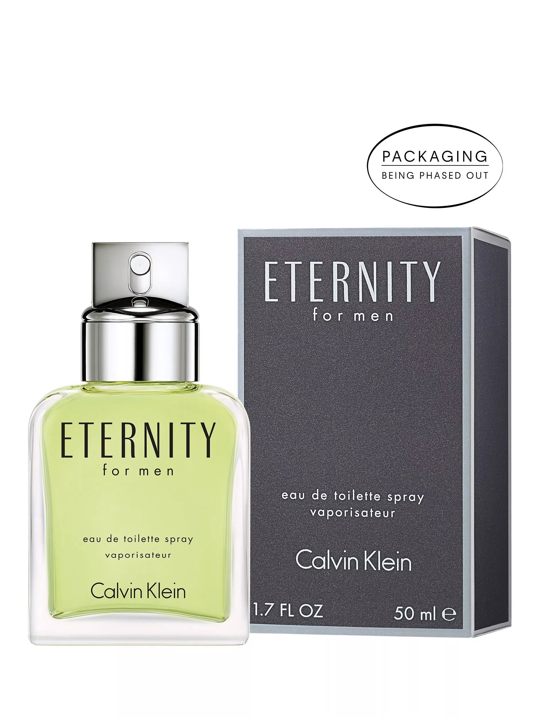Calvin Klein Eternity eau de toilette 50ml, imported from the UK