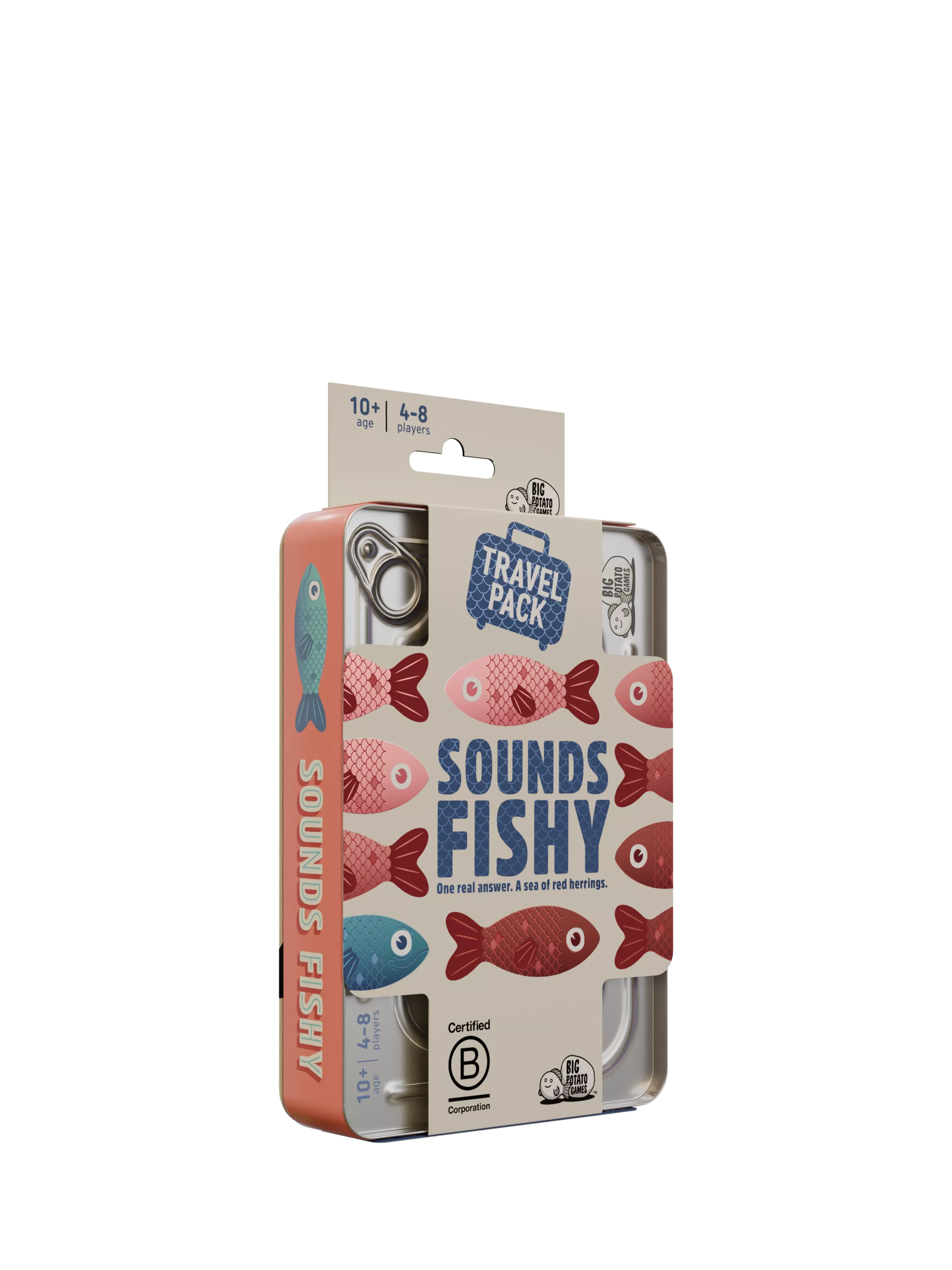 Big Potato Sounds Fishy Mini Travel Game - British product