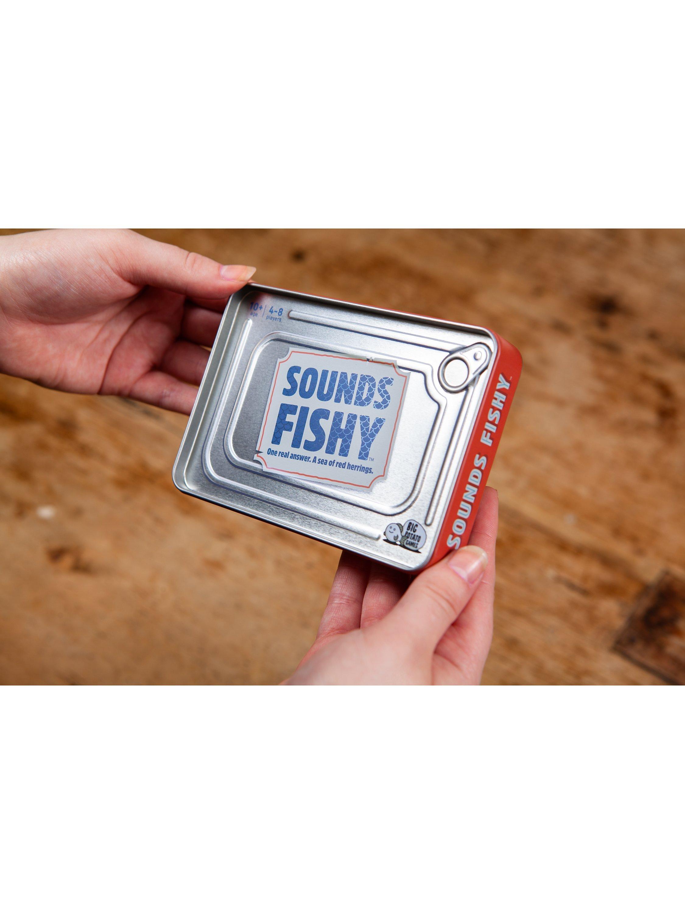 Big Potato Sounds Fishy Mini Travel Game - British product
