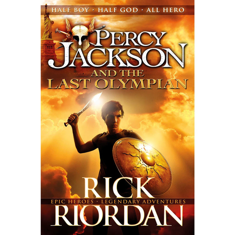 Rick Riordan Percy Jackson five-book collection paperback, imported from the UK