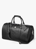 Aspinal of London Boston leather holdall bag pebble grain - British product