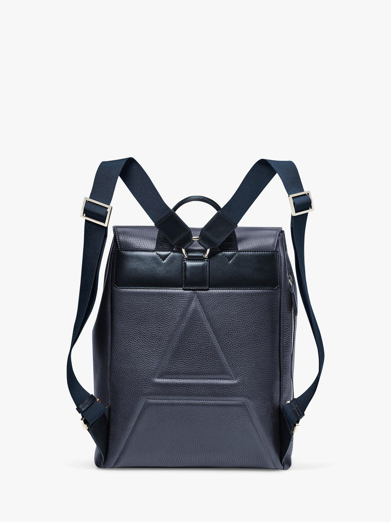 Aspinal of London Reporter Leather Backpack, imported from the UK