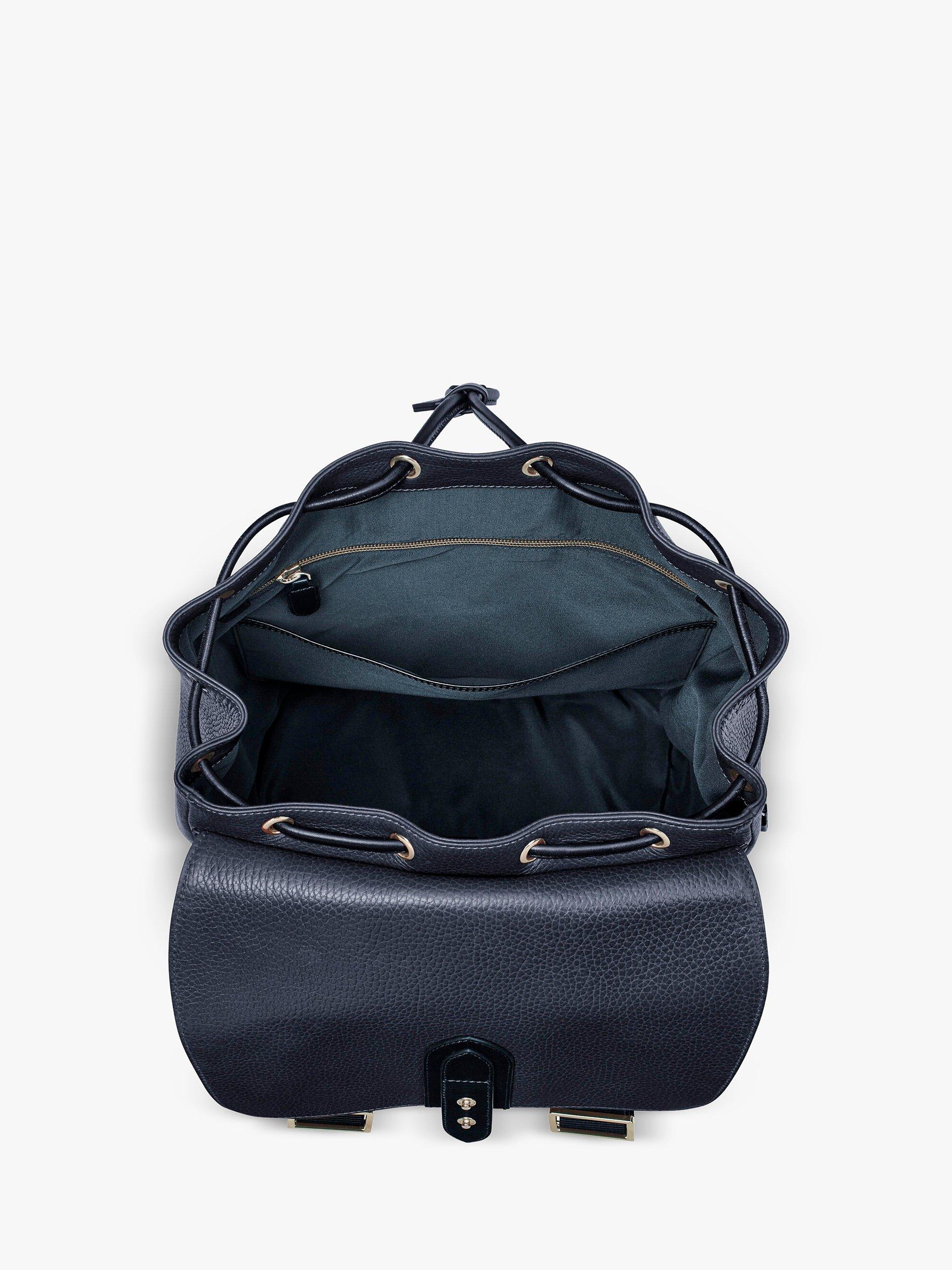 Aspinal of London Reporter Leather Backpack, imported from the UK