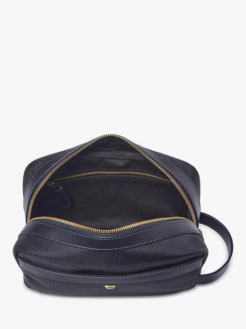 Aspinal of London men's nylon wash bag - British product