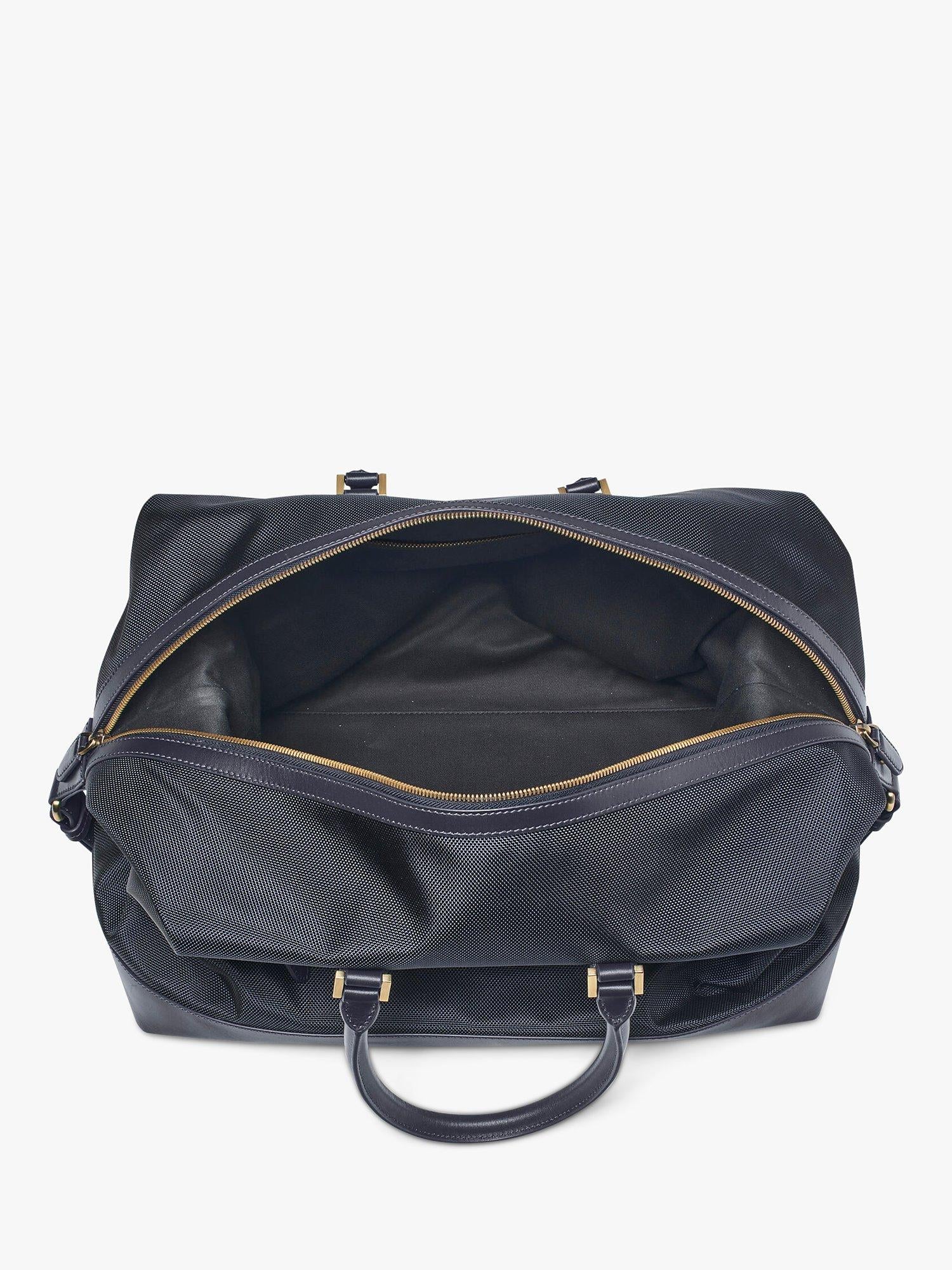 Aspinal of London nylon gym bag navy (British brand)
