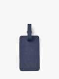 Aspinal of London pebble leather luggage tag, imported from the UK