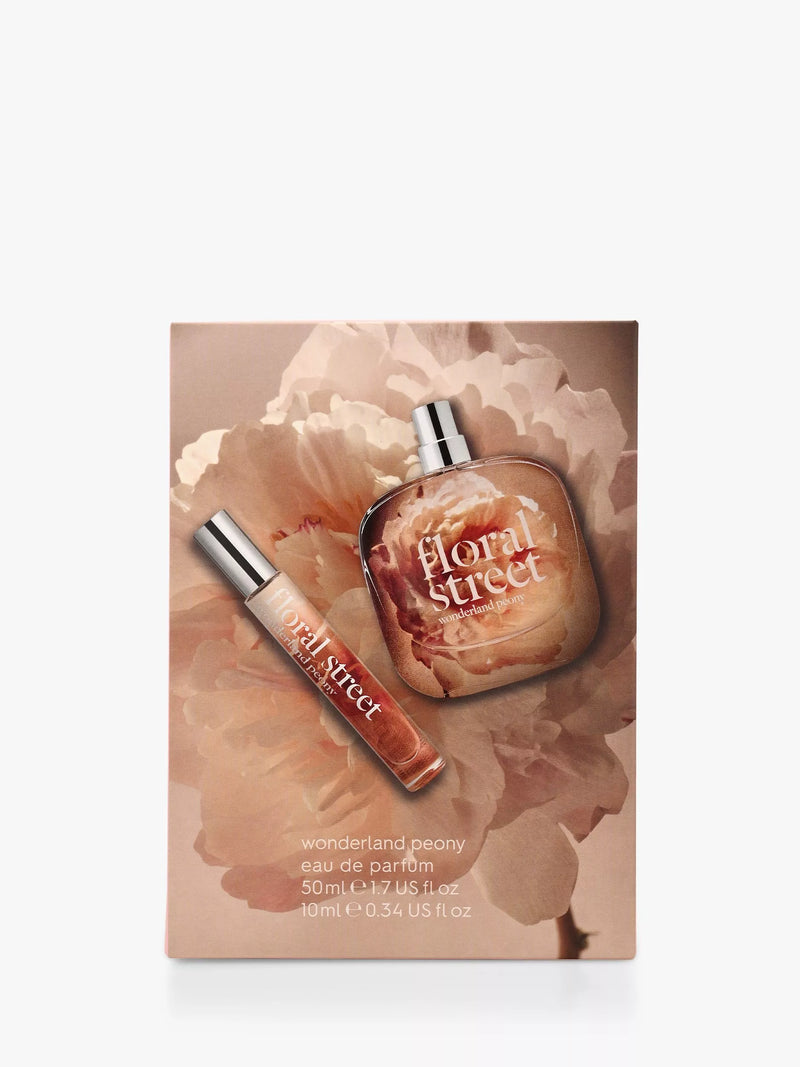 Floral Street Wonderland Peony perfume set 50ml & 10ml - British product