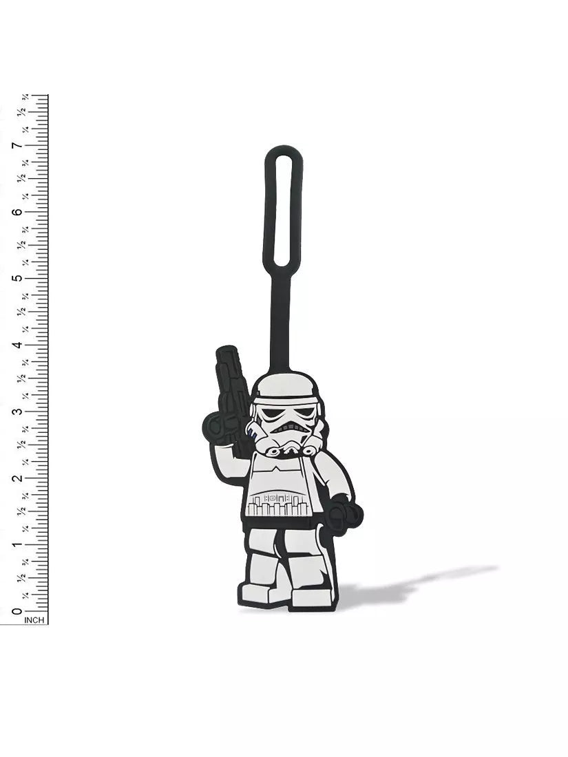 LEGO Star Wars Stormtrooper luggage tag, imported from the UK