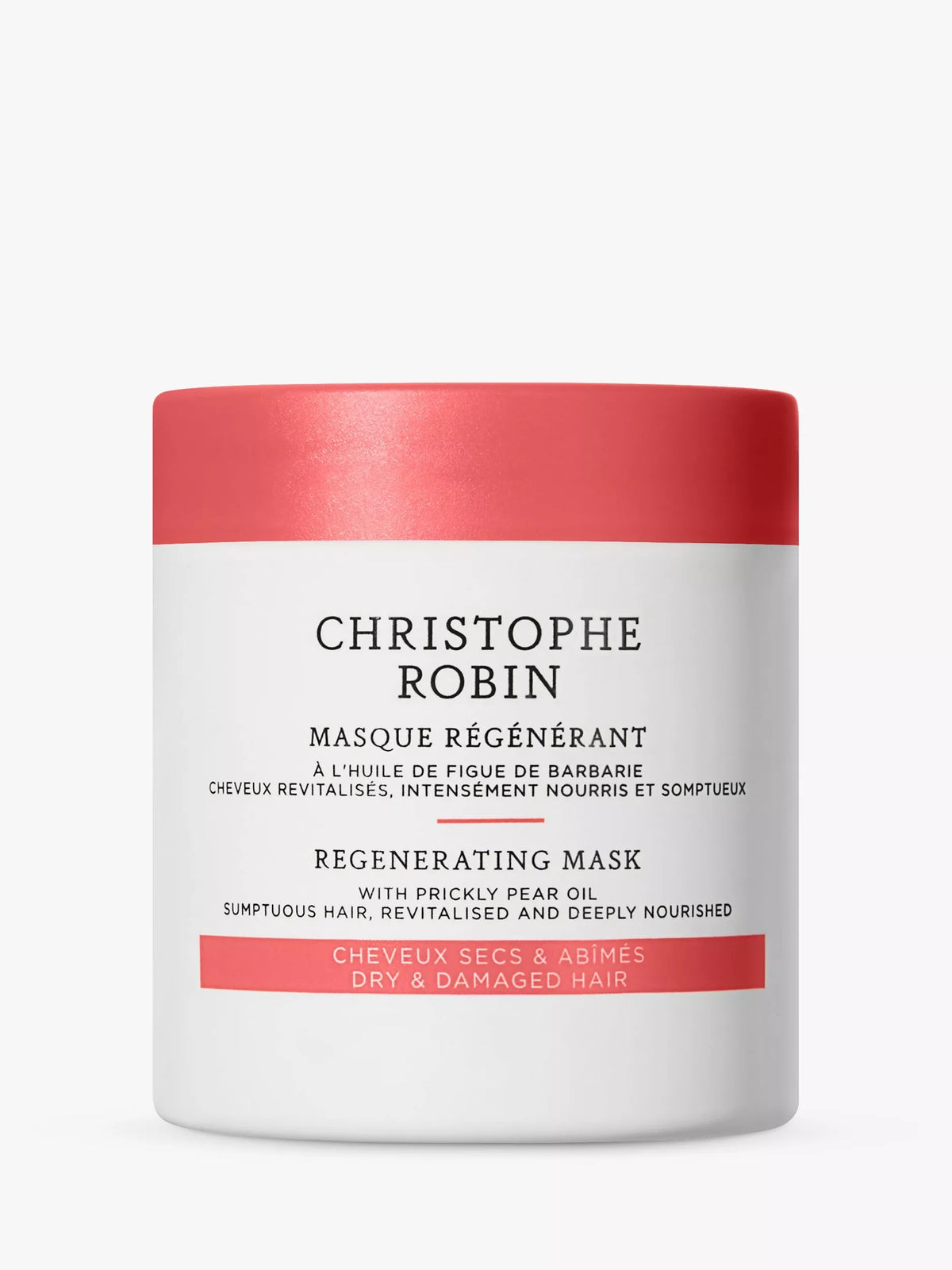 Christophe Robin Regenerating Mask with Prickly Pear Oil 75ml - British product