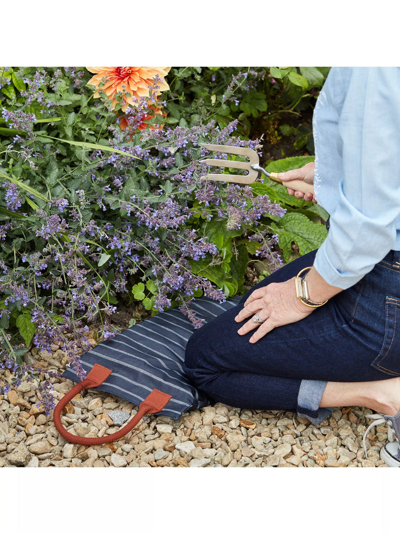 Burgon & Ball Sophie Conran garden kneeler blue - British product