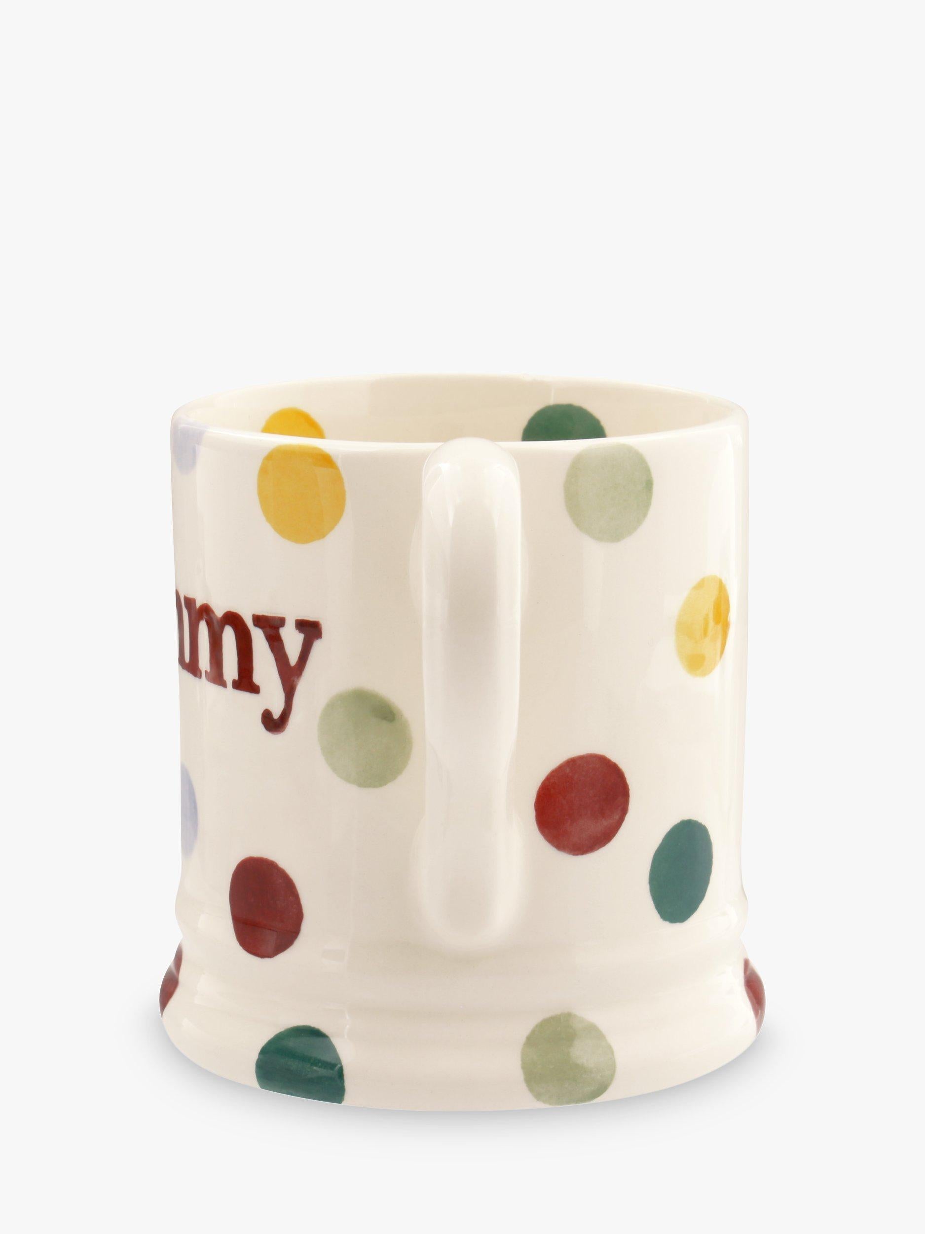 Emma Bridgewater Mummy Polka Dot mug 300ml, UK version