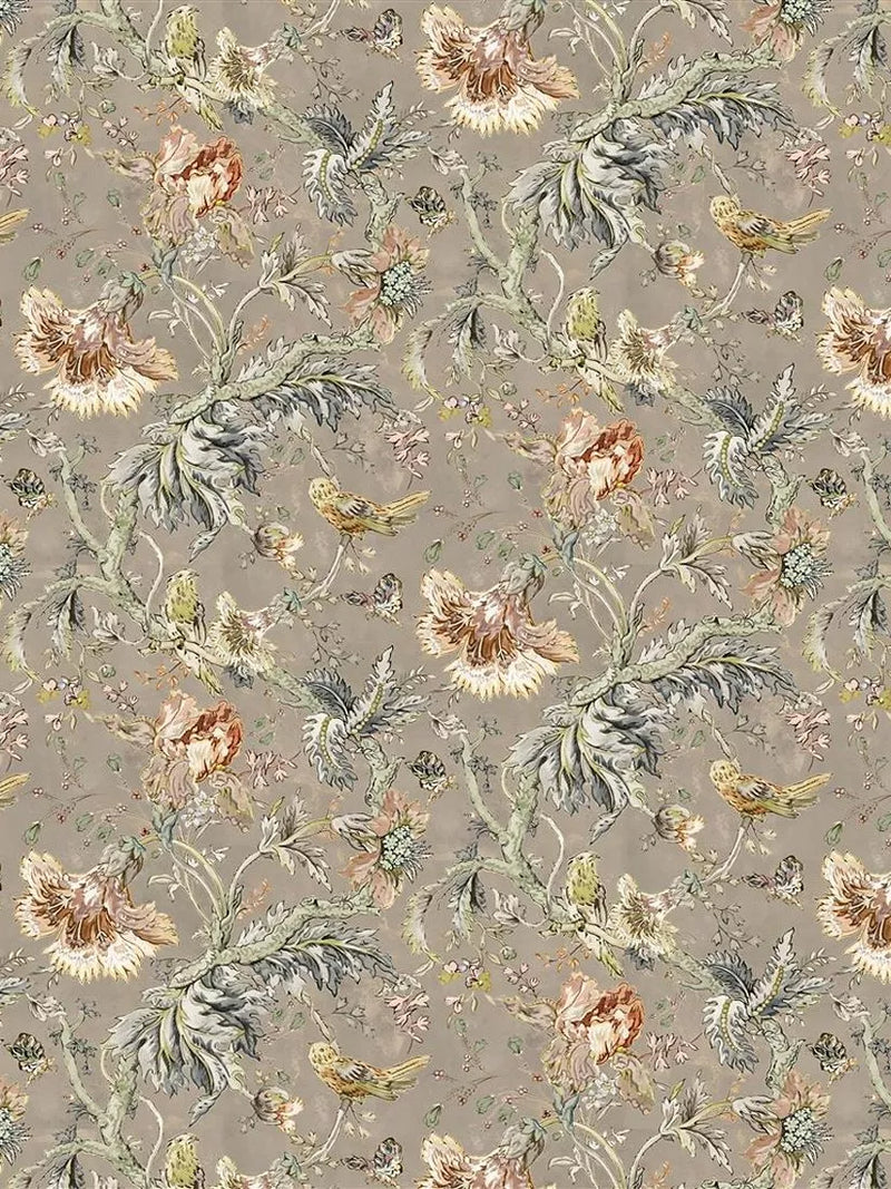 Designers Guild Suffolk Garden furnishing fabric floral pattern - British product