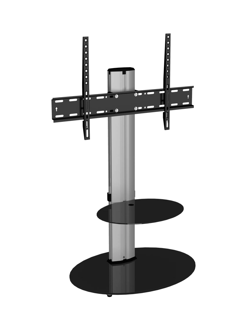 AVF FSL600 ENO Oval Pedestal TV Stand with Mount for TVs up to 55