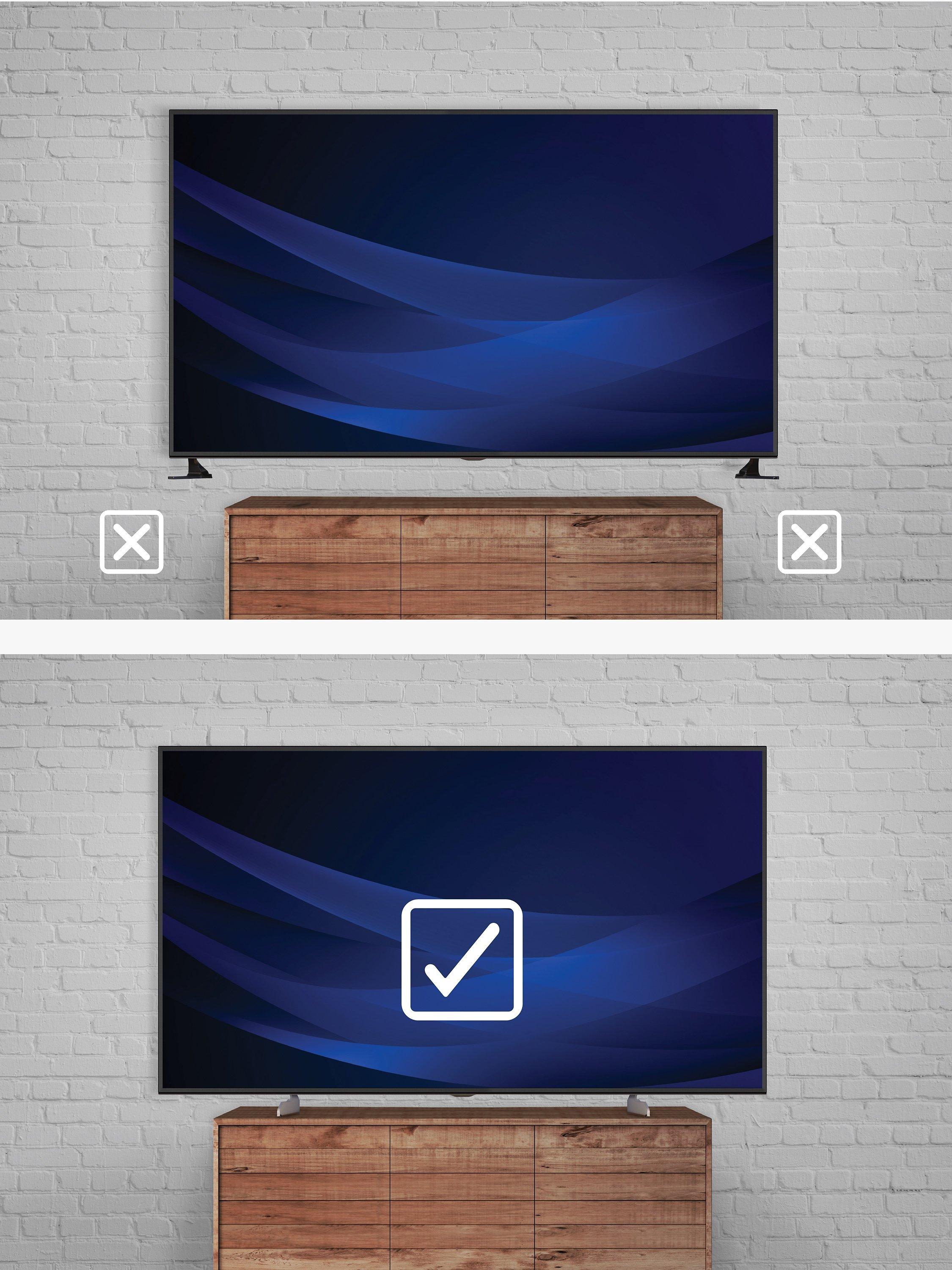 AVF QB600S TV stand for large TVs 55-100 inches (British brand)