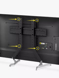 AVF QB600S TV stand for large TVs 55-100 inches (British brand)