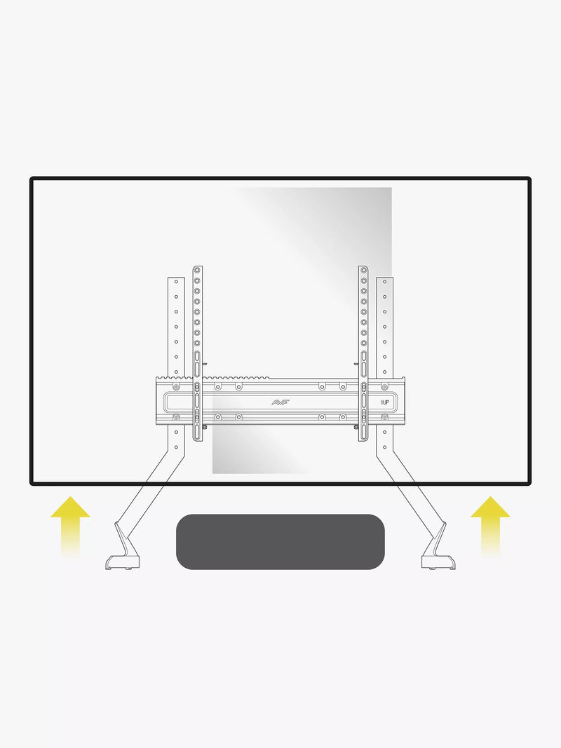 AVF QB600S TV stand for large TVs 55-100 inches (British brand)