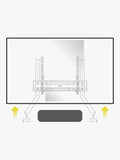 AVF QB600S TV stand for large TVs 55-100 inches (British brand)
