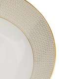 Wedgwood Gio Gold bone china pasta bowl 24.5cm, UK version