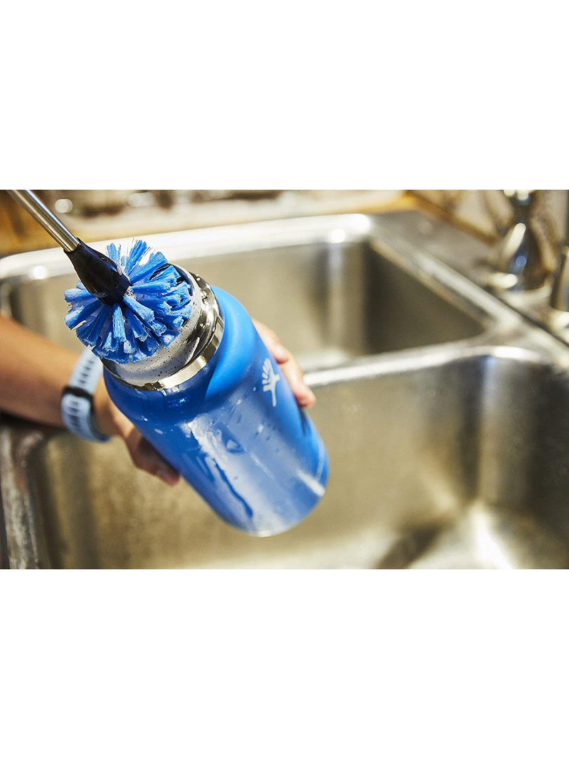 Hydro Flask bottle cleaning brush with nylon bristles and non-slip grip, UK version