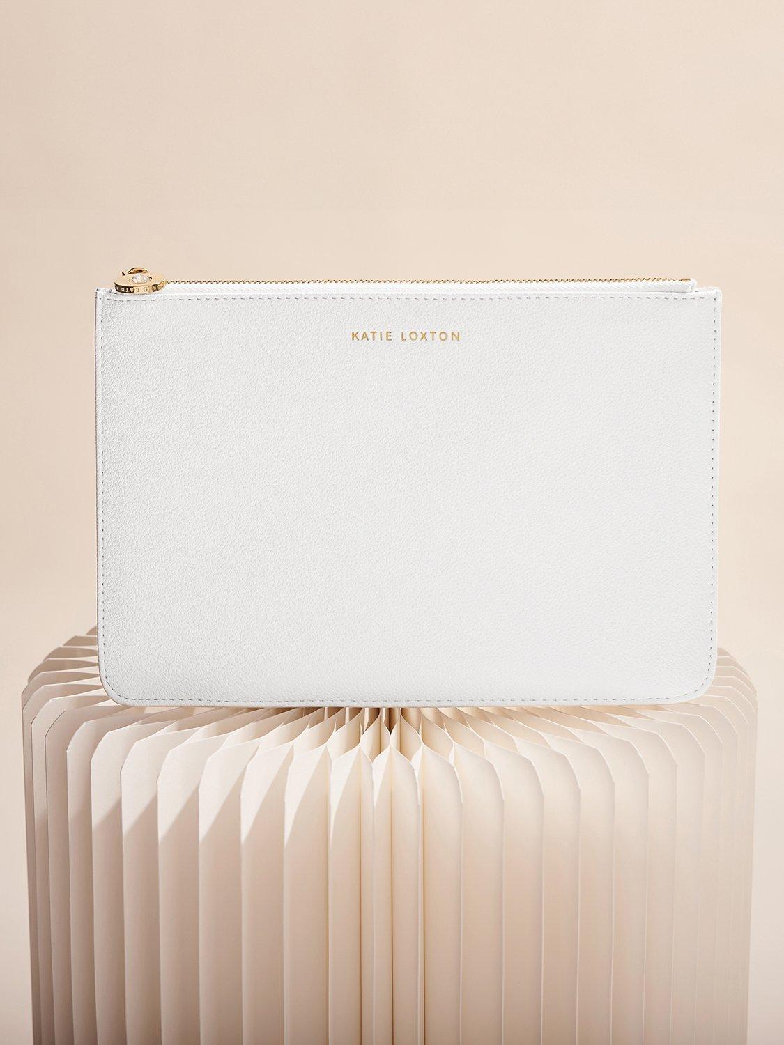 Katie Loxton birthstone pouch bag vegan leather (British brand)