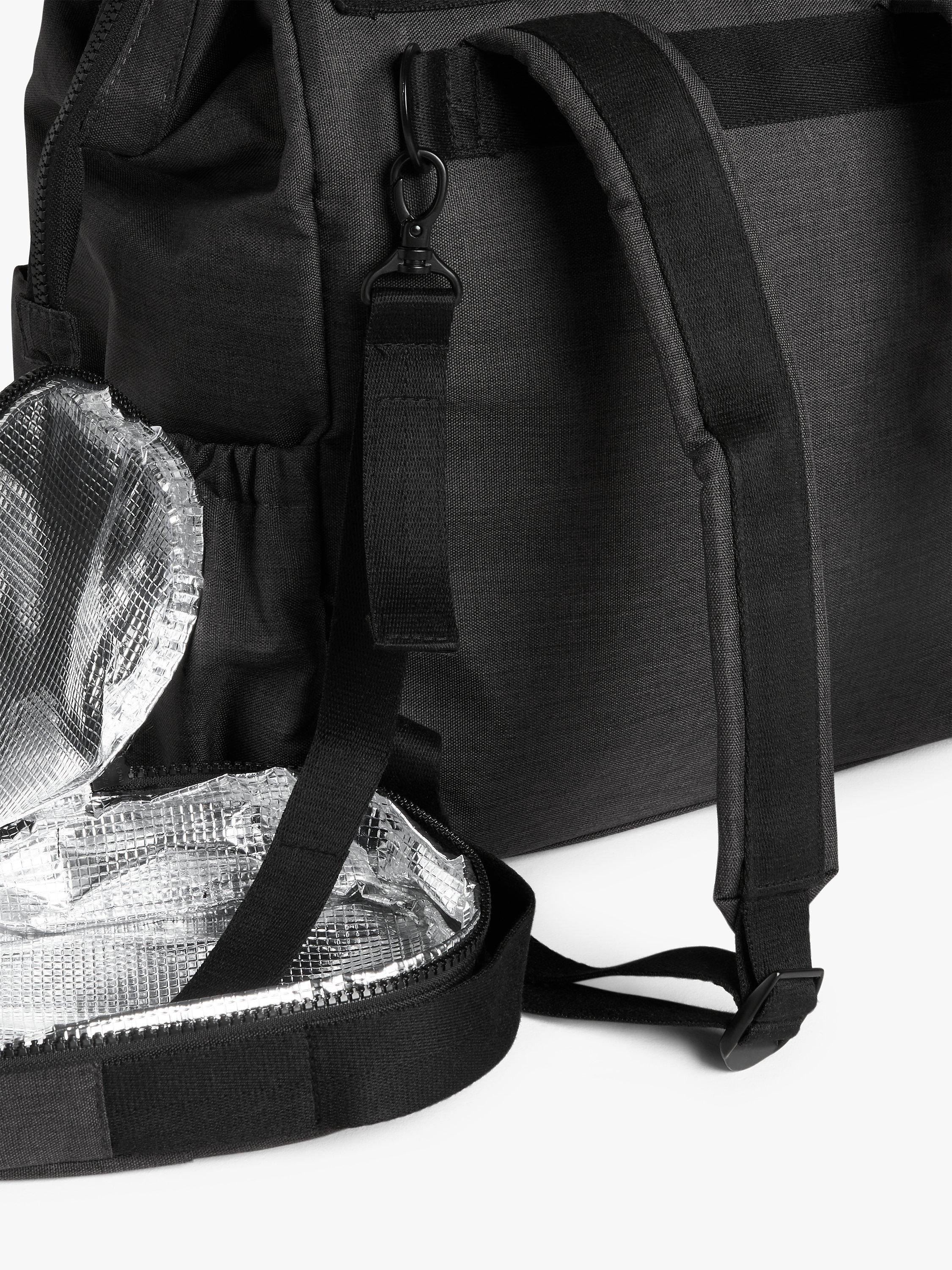 Sac à langer John Lewis ANYDAY noir, version UK