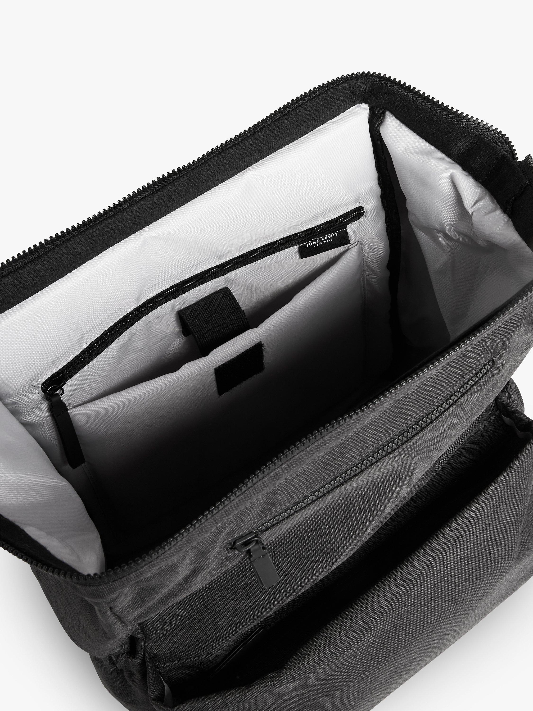 Sac à langer John Lewis ANYDAY noir, version UK